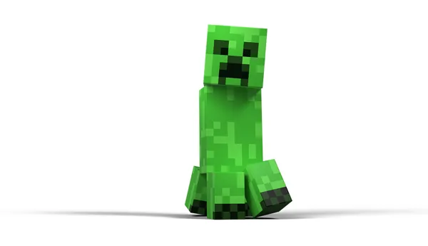 Minecraft characters appearing at Alton Towers Resort