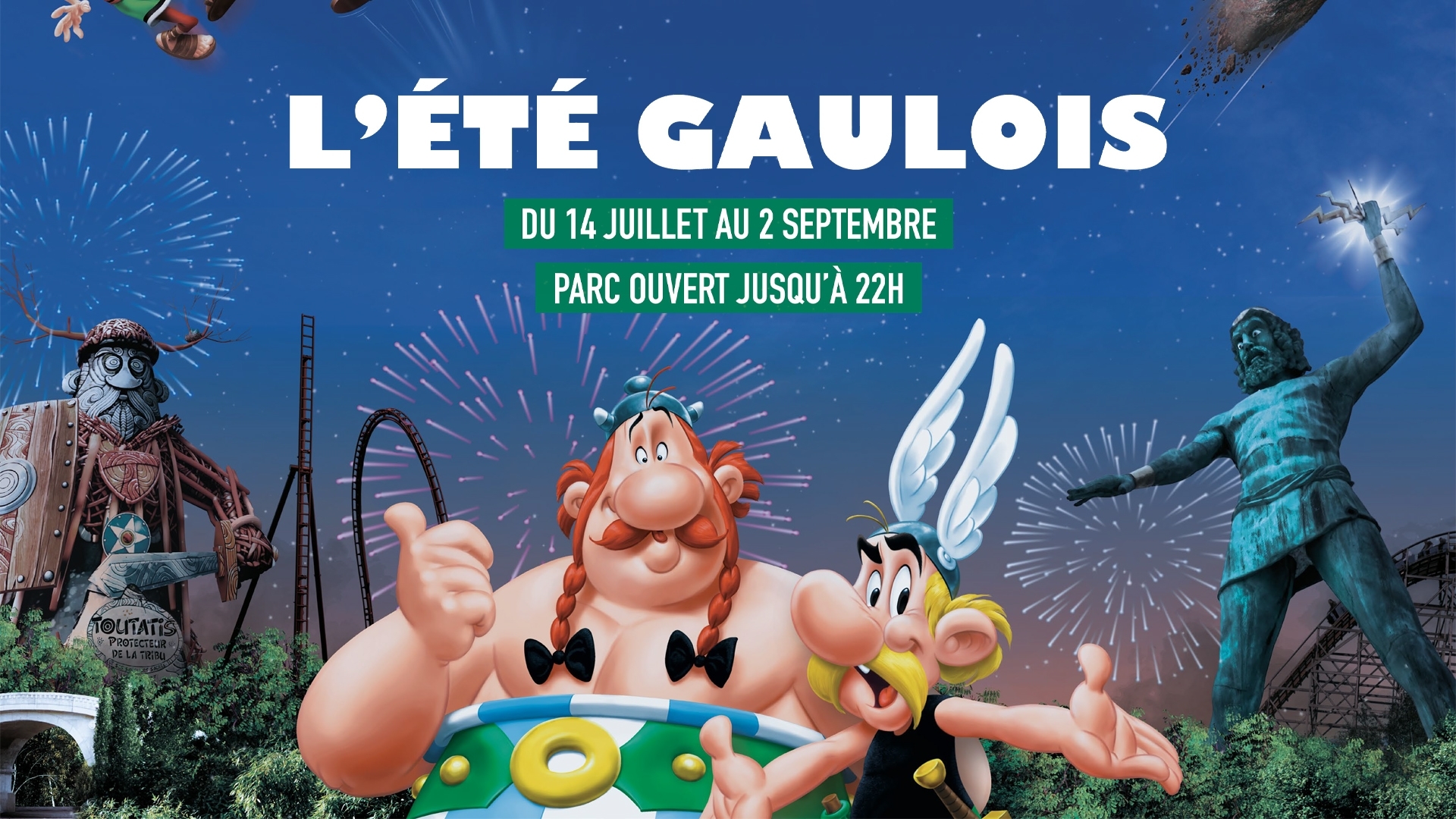 Parc Ast&eacute;rix Gaulish Summer