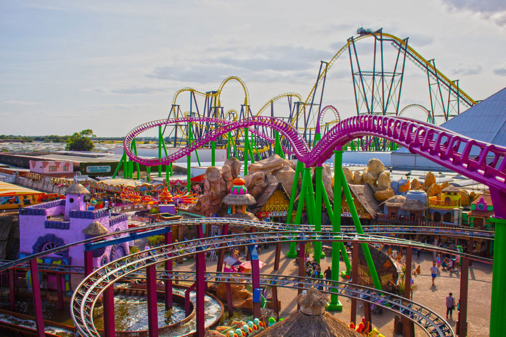 Fantasy Island theme park in Ingoldmells