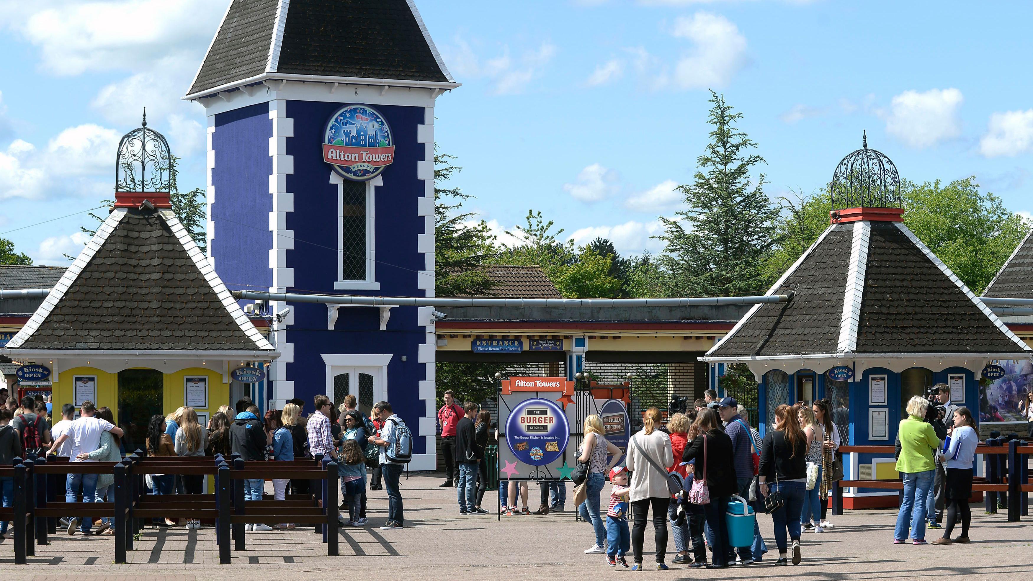 Alton Towers Resort entrance