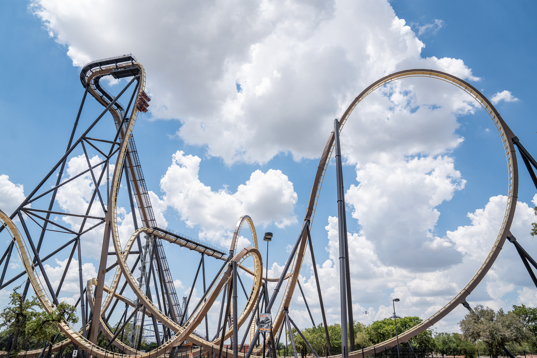 Tormenta Rampaging Run at Six Flags Over Texas