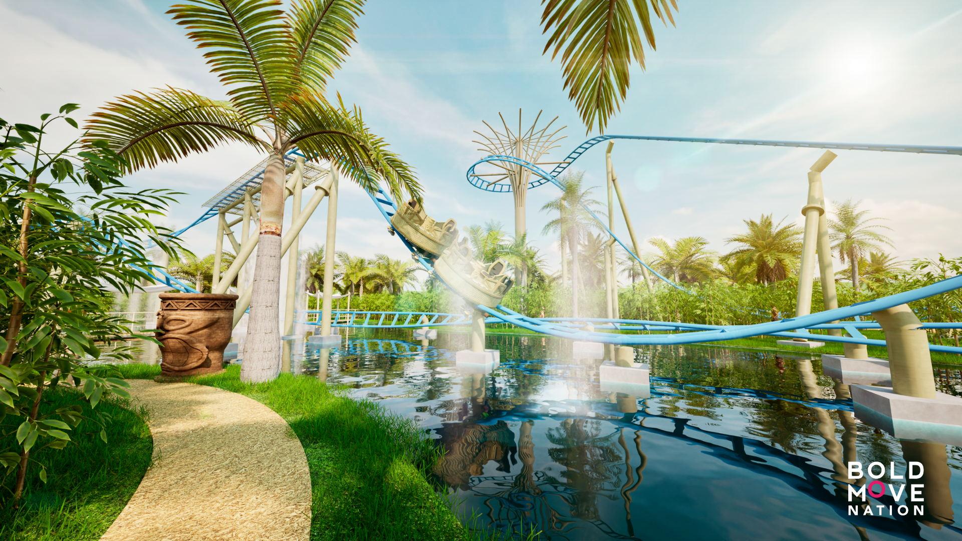 Manakai Spinfinity Splash Coaster concept at O'Gliss Park