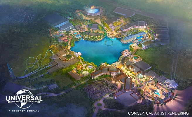 Universal Submits Official Plans for Epic New UK Theme Park Resort
