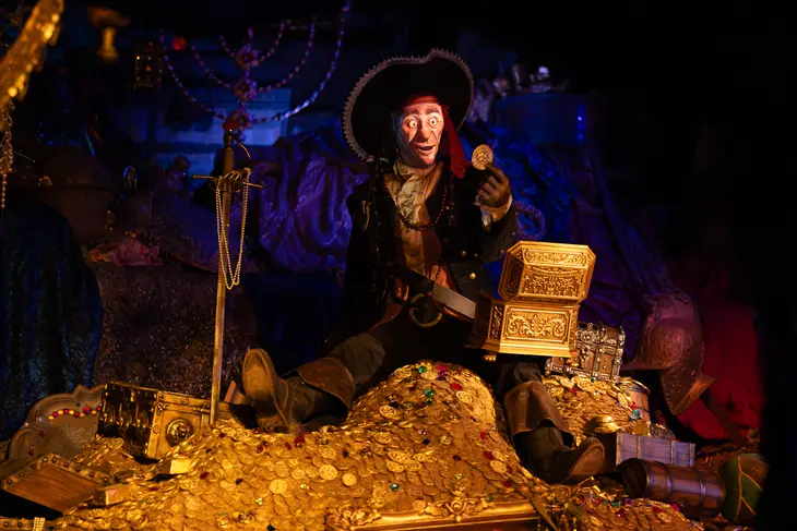 Disneyland’s Pirates of the Caribbean Reopens With a Transforming Pirate Animatronic