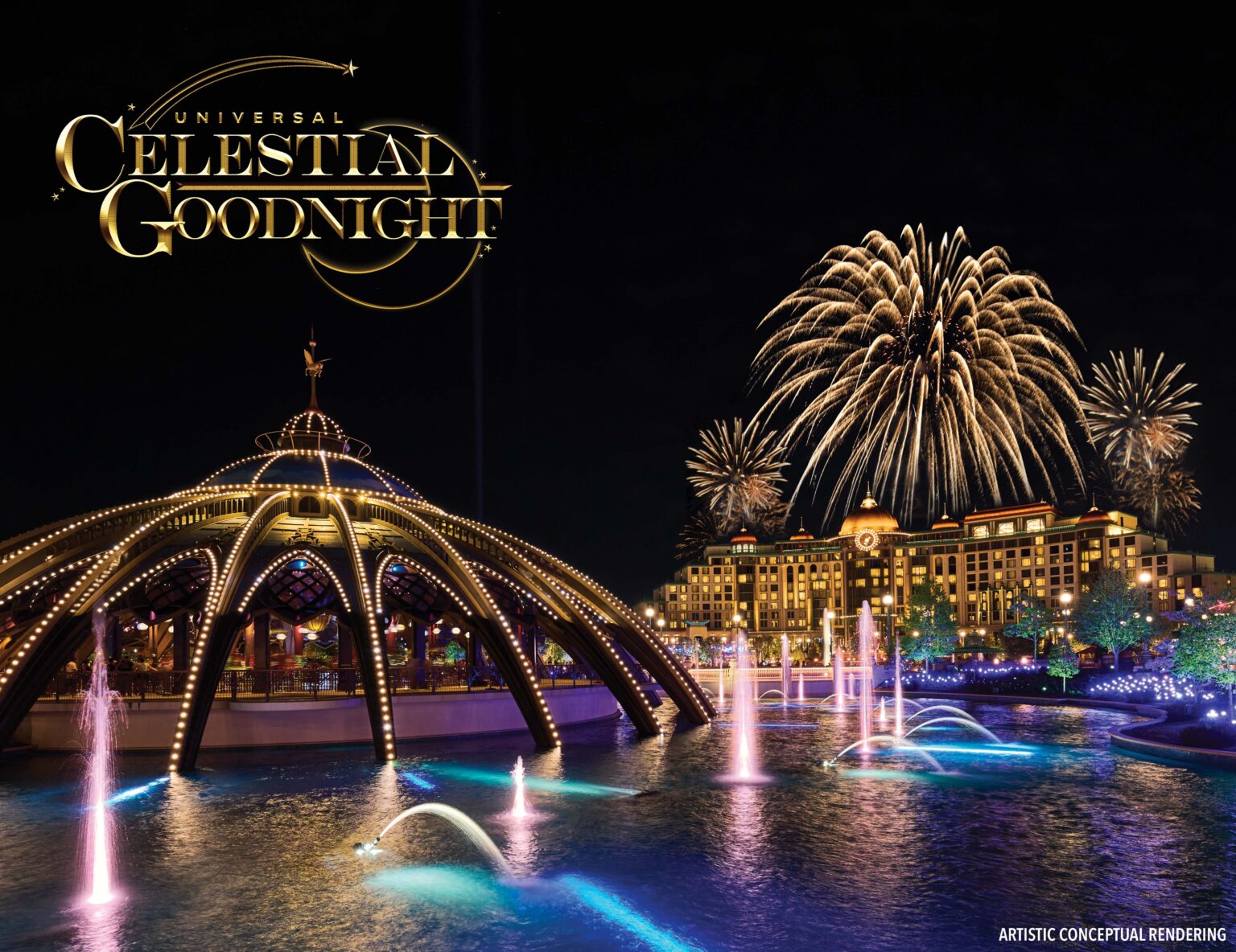 Universal Epic Universe Debuts New Nighttime Spectacular