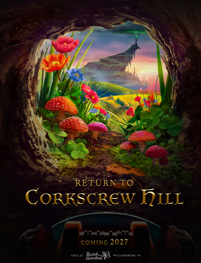 Beloved Busch Gardens Attraction Corkscrew Hill Is Returning in 2027