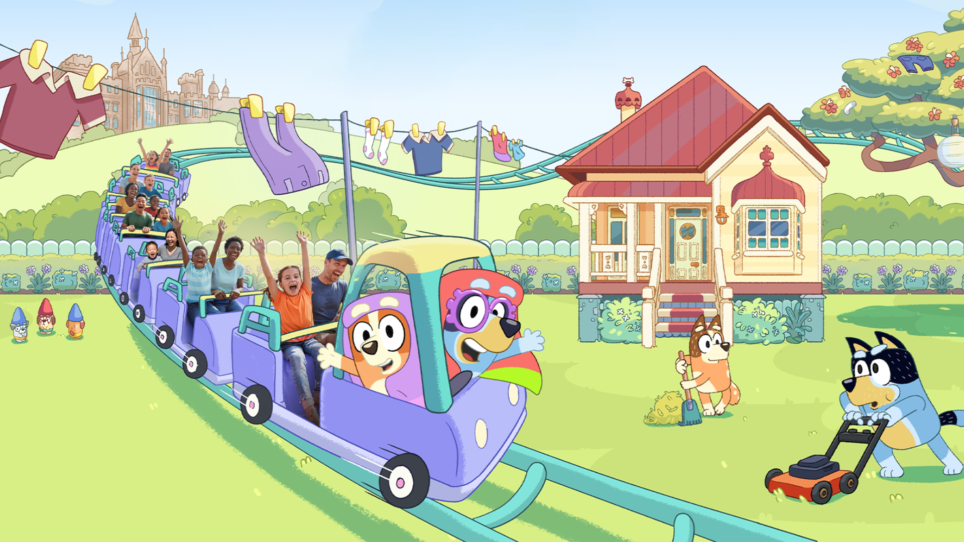 Bluey the Ride: Here Come the Grannies!